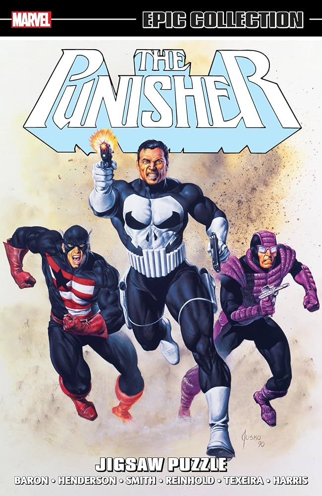 アメコミ・英語　PUNISHER エピック・コレクション　2冊セット Amazon.com: PUNISHER EPIC COLLECTION: JIGSAW PUZZLE